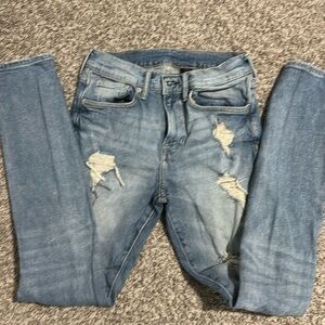 Men’s &Denim distressed skinny jeans size 30 X 32